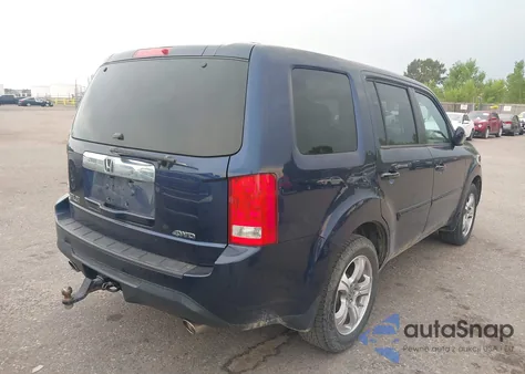 2014 Honda Pilot Ex из США, поврежденный, VIN 5FNYF4H40EB039678